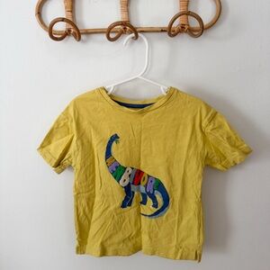 Boden dinosaur herbivore short sleeve shirt 18-24m